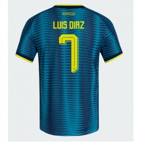 Colombia Luis Diaz #7 Borte skjorte VM 2026 Kortermet